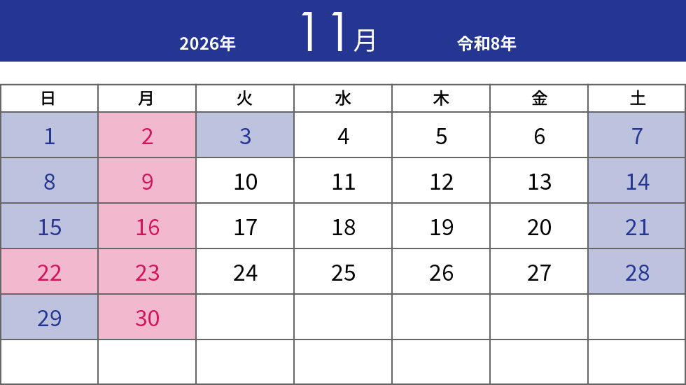 2026年11月